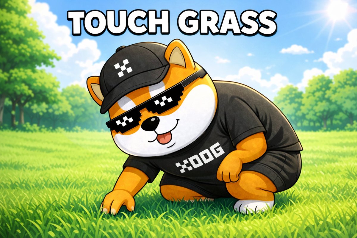 okx ☀️ XDOG touched grass 🌱