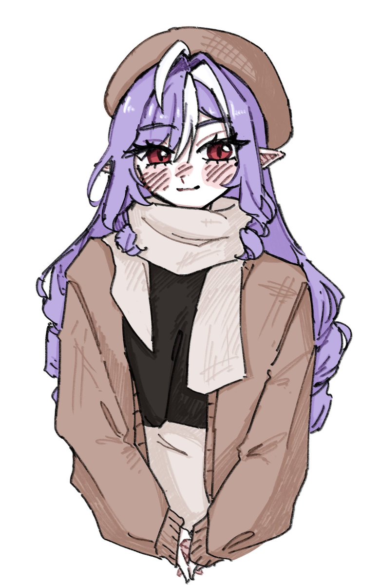 💜
#ゼンゼロ #ビビアン