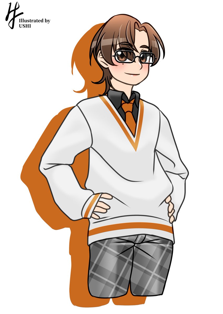 オタクくん習作。 