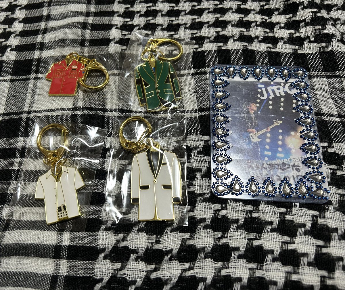 GLAY 衣装メタルキーホルダー HISASHI コンプリートセット 交換】GLAY EXPO MUSEUM 衣装メタルキーホルダー 譲 TERUさん 1999年