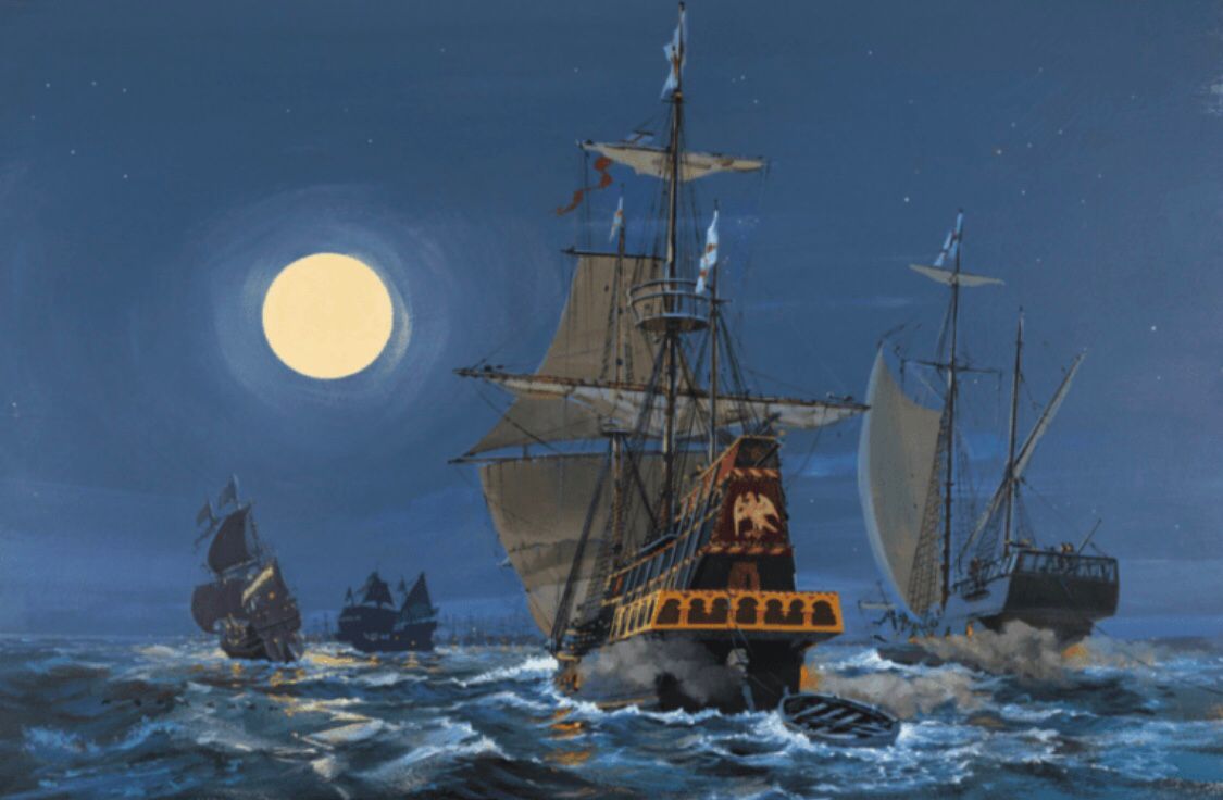 Tal día como hoy, 20 de enero de 1596, la escuadra de Drake, derrotada en Canarias, Guadalupe, Puerto Rico y Panamá, se retiraba a Pinos. Allí la interceptaría otra escuadra española. De las 28 naves y 4.500 hombres que salieron de Inglaterra, solo 8 naves y 1.500 regresaron.