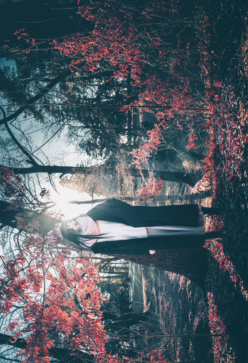 . 

紅灯、胸奥を染めて。

.