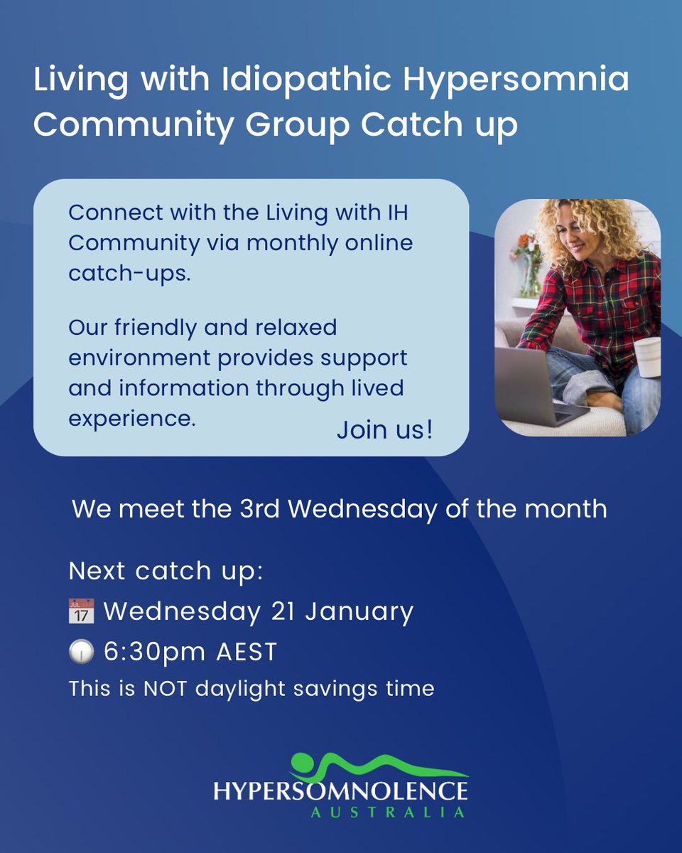 Hypersomnolence Australia tweet media