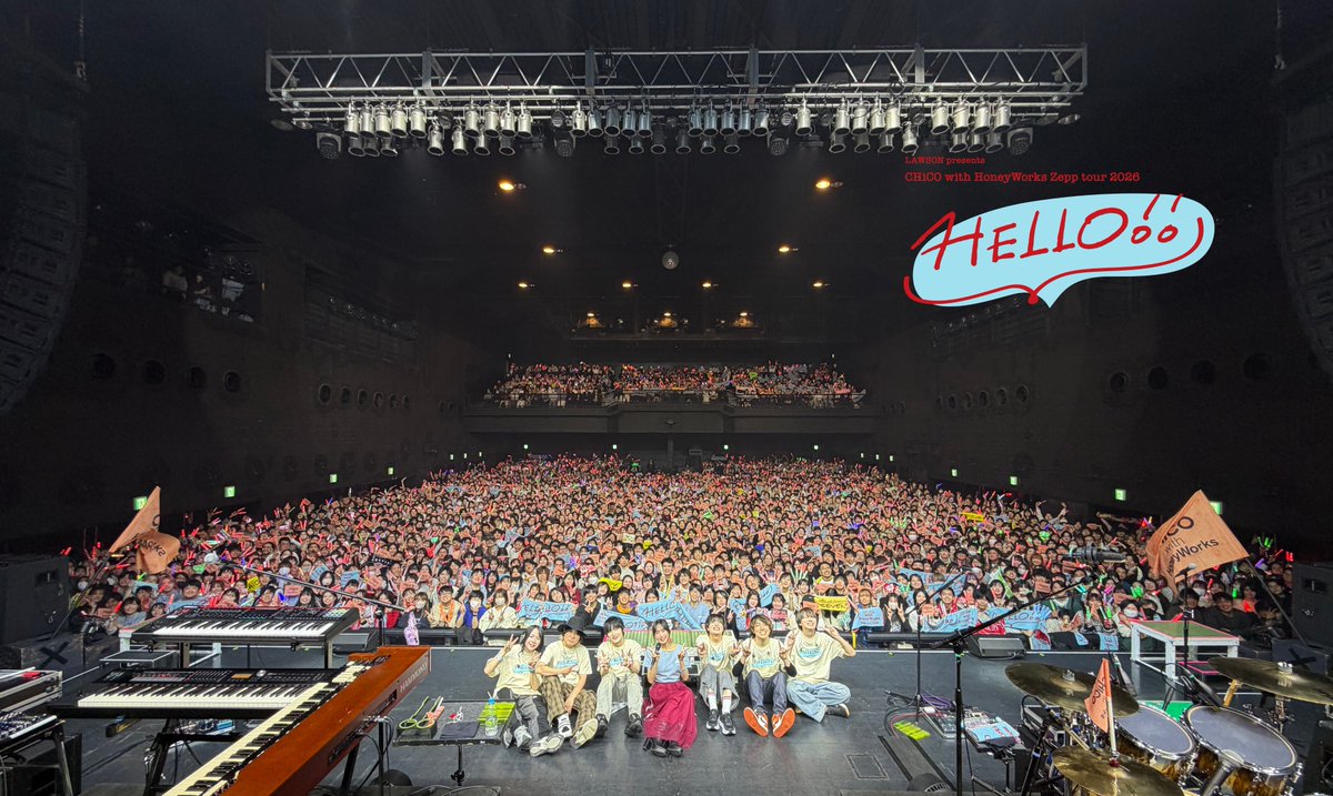 LAWSON presents CHiCO with HoneyWorks Zepp tour 2026 『HELLO