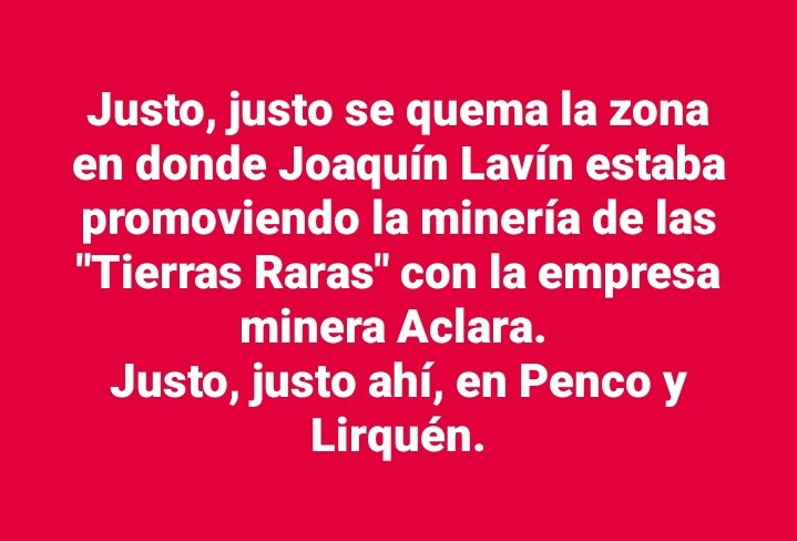 Penco.... #Concepción  #Incendios  #IncendiosForestales ESTADO DE CATÁSTROFE.... ESTE PROYECTO MINERO VIENE DESDE EL 2012 ( GOBIERNO DE PIÑERA). AHÍ SE LAS DEJO... 😉