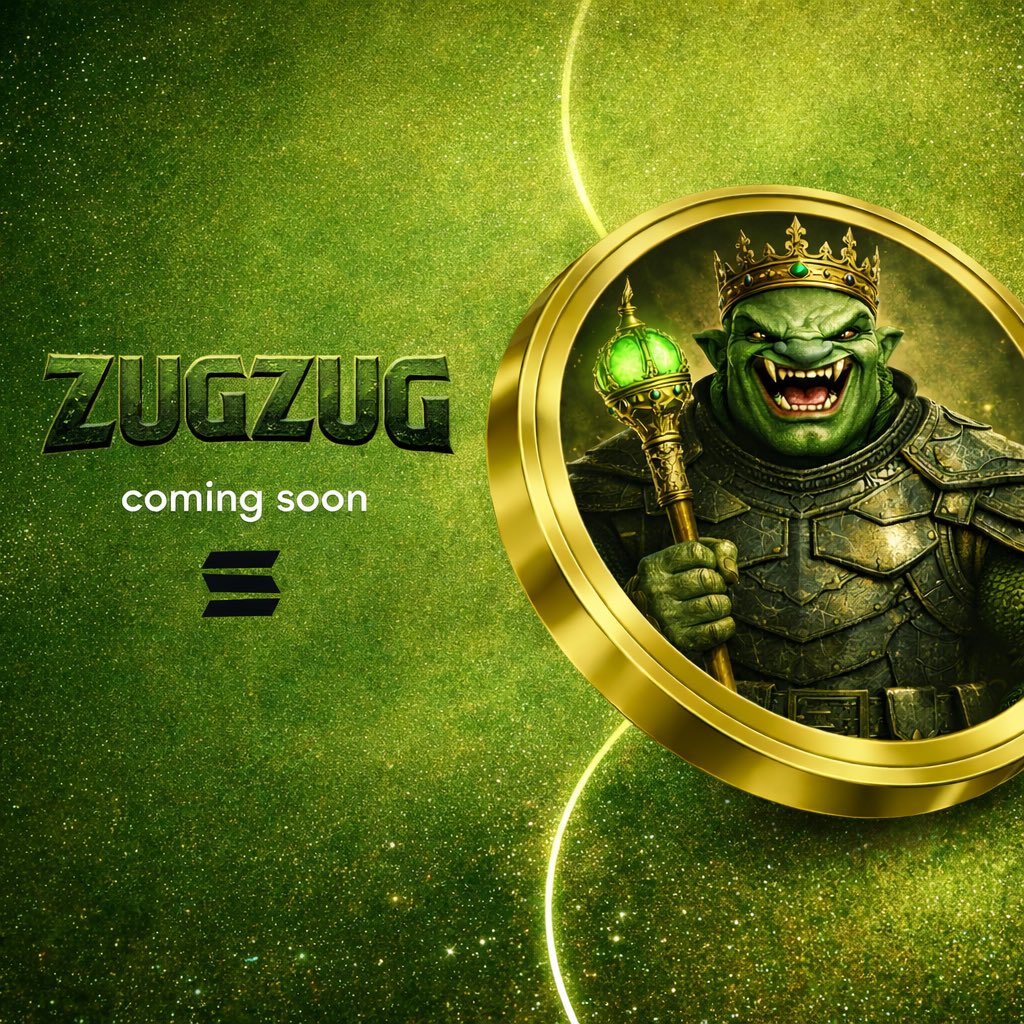 Finally, it’s time to move forward.

We’re preparing to launch our own token on SOLANA

Ticker: $ZUGZUG

🪂 15% of the TOTAL SUPPLY
will be airdropped equally to eligible wallets.

Early believers.
Real community.

Join TG: t.me/zugzugmeme