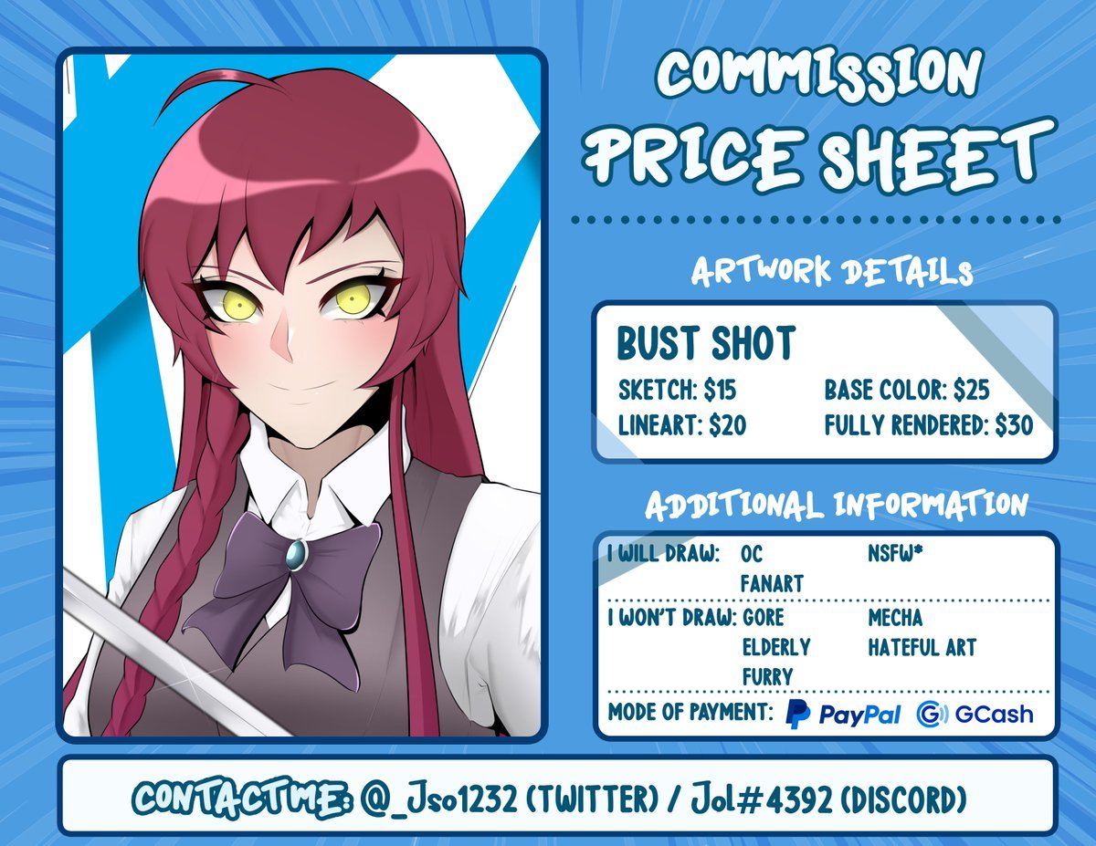 Jso 🔞 Comms open (1/4) tweet media