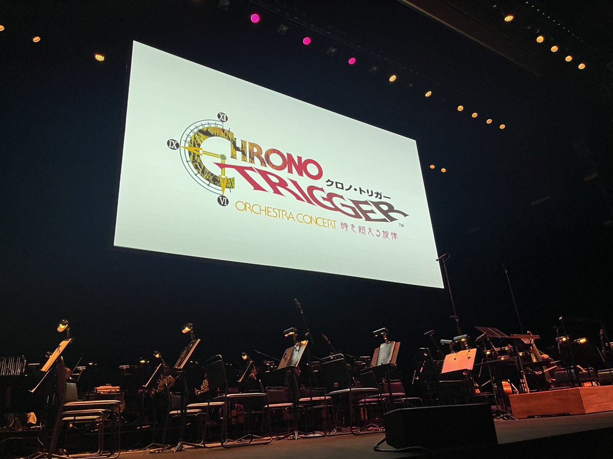 fashinz's tweet photo. クロノトリガーありがとう、最前列でした https://t.co/EidD83tSJ0