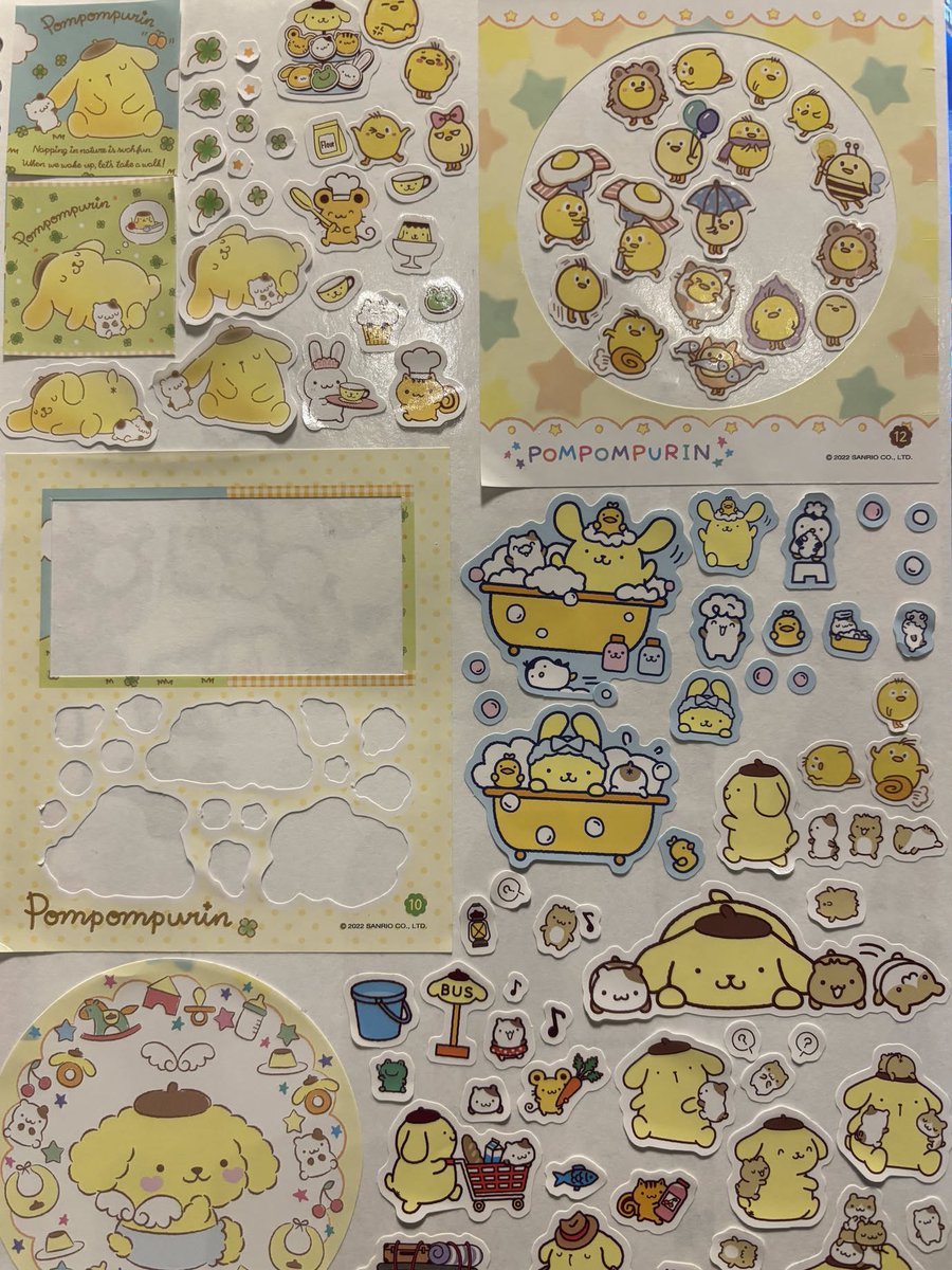 connnibon's tweet image. my sticker book