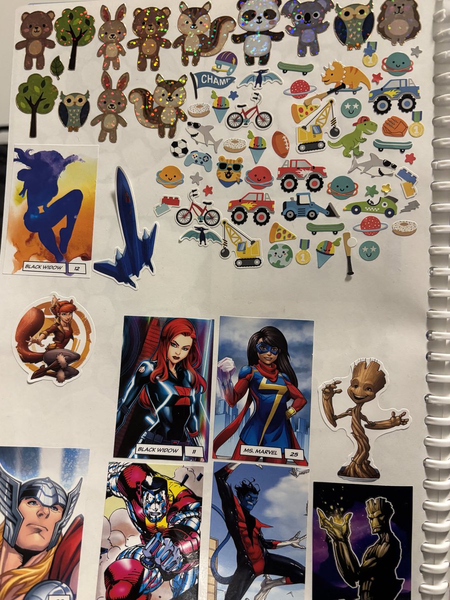 connnibon's tweet image. my sticker book