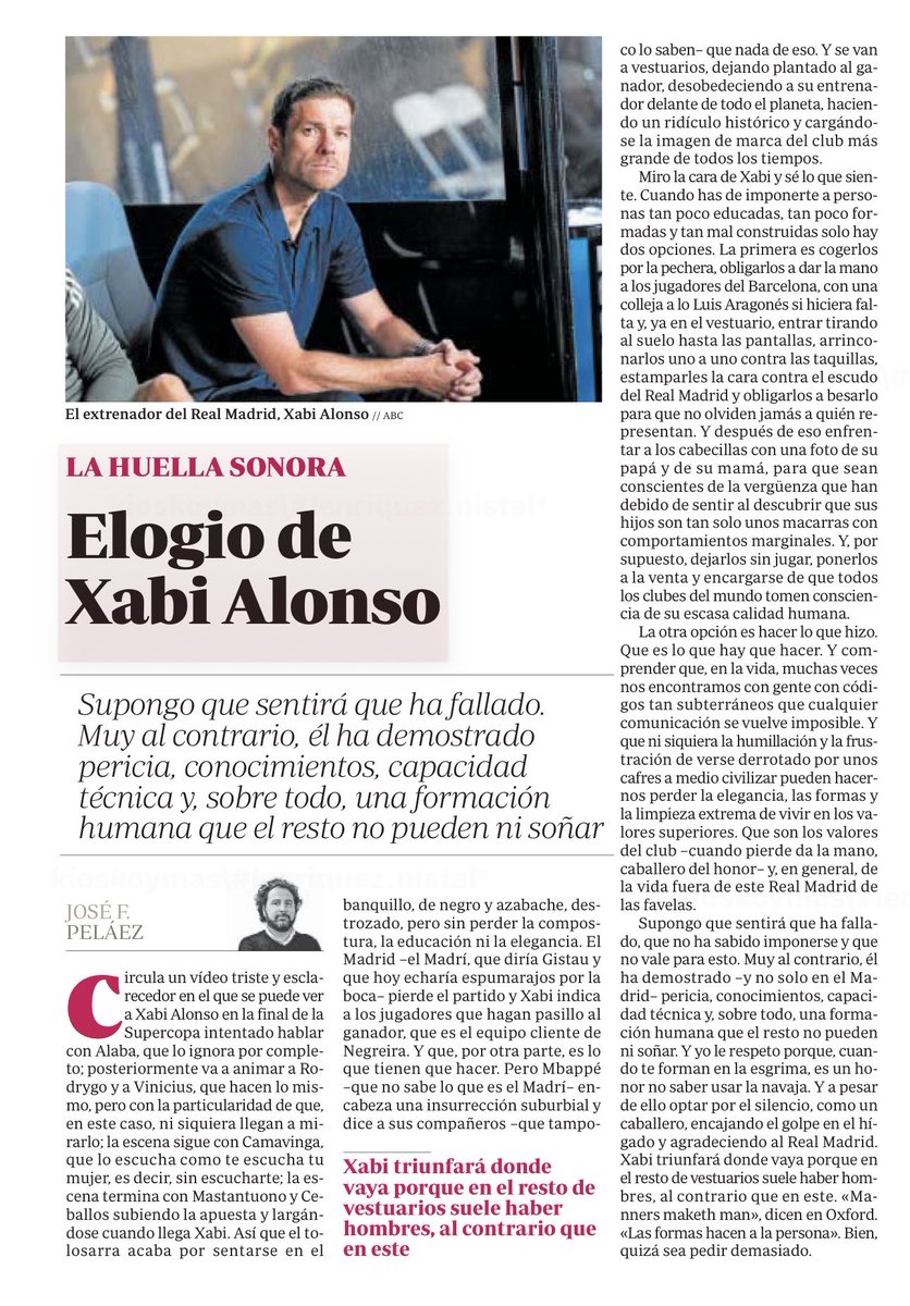 Y, sí. En esto también estamos de acuerdo,
<a href="/MagfcoMargarito/">José F. Peláez</a>