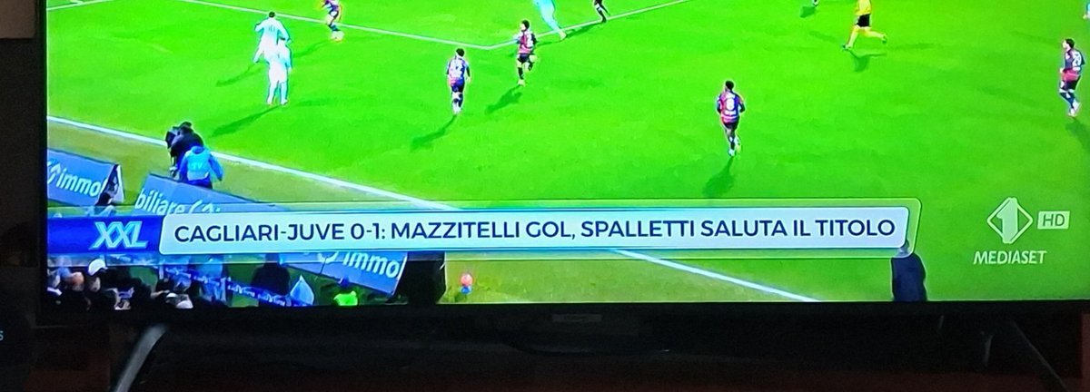 ...poi dicono che uno si incazza che si odia la juve!
Nn riescono proprio ed è Italia 1
Non tele continassa!
#italia 1 #SerieA #professionalità!!!