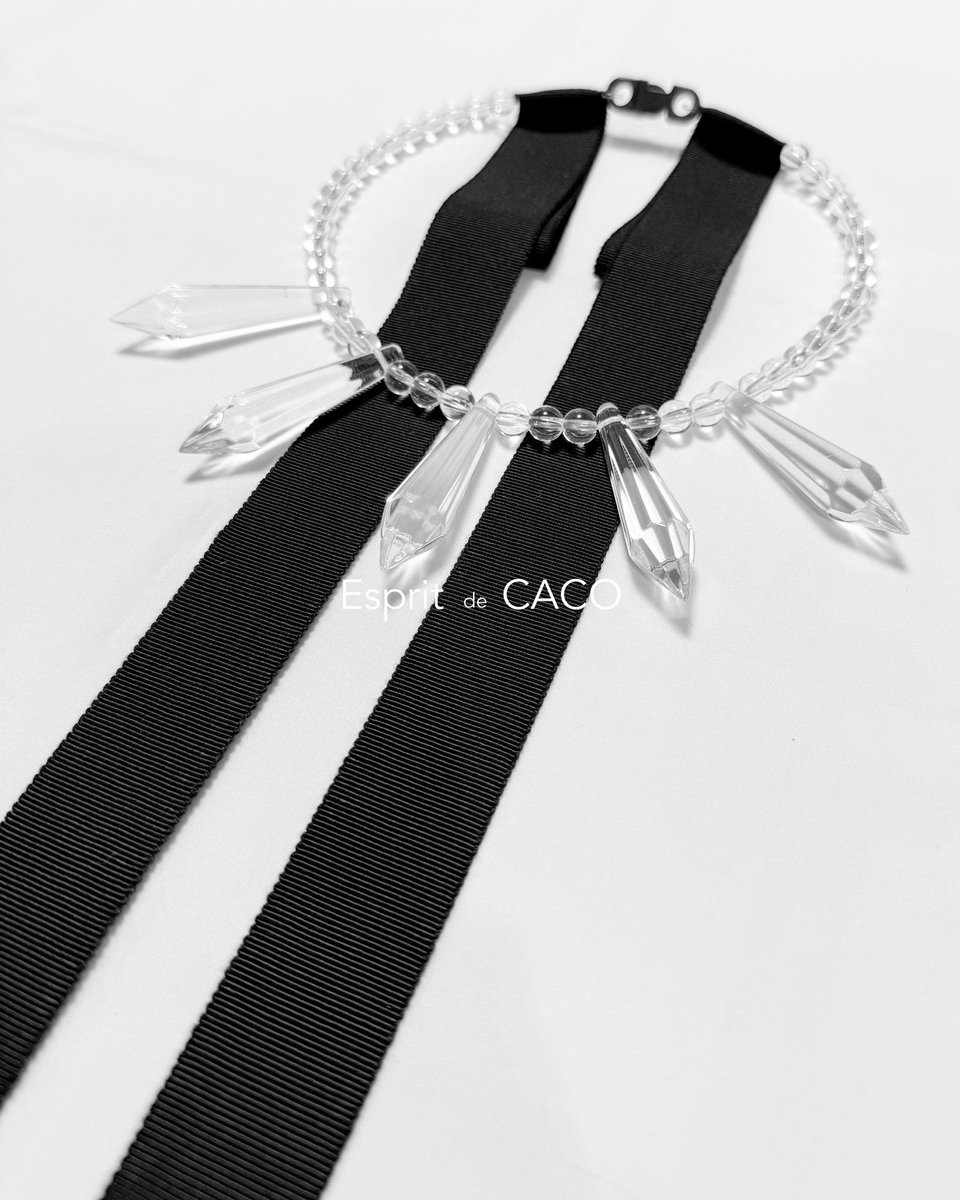 Bibi de ruban ( Black )
ビビ・ドゥ・リュバン

Collier ruban
コリエ・リュバン

2026年02月08日(日)📍大阪
#ロマアラ 24にて販売
<a href="/RomanticALaMode/">【公式】2/8(日)大阪開催🎀ゴスロリ系展示即売会&ショー★ロマアラ</a> 

✔️先行入場の時間帯のみ、状況に応じブースにて整理券を配布いたします。