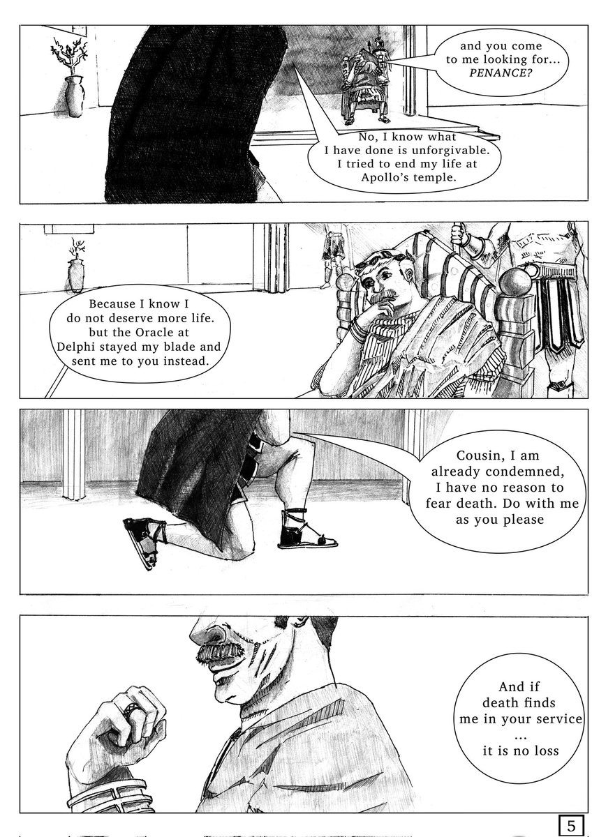 GenGraphics_'s tweet image. 🚨Serialized Story Update🚨
Title: THE LABOURS OF HERCULES
Pages:4-6 
Art and story by Chuddyjay
Published for 'GeneralGraphics'

Drop a like and follow for more ❤️