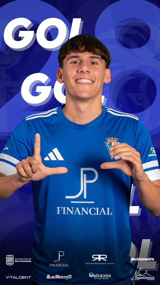⏱️56' ¡GOOOL DE CARLOS MUÑOZ! 

8⃣ #CDSanFernando1940
0⃣ Federico Mayo