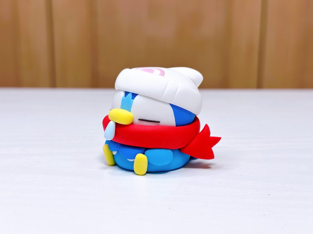 さむがりポッチャマ作りました🔅