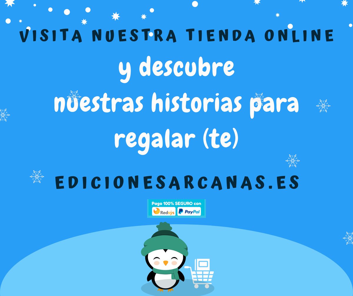 🥶Con el frío, apetece mantita y un buen #libro

😘Llévate #tuhistoriaperfecta para este #invierno2026

🎁📚Entra en nuestra #tiendaonline

👉edicionesarcanas.es/tienda/

#tiendaonline #edicionesarcanas #tiendaonline  #pagoseguro #historiasdevida #novelas #Regalate #regalalibros