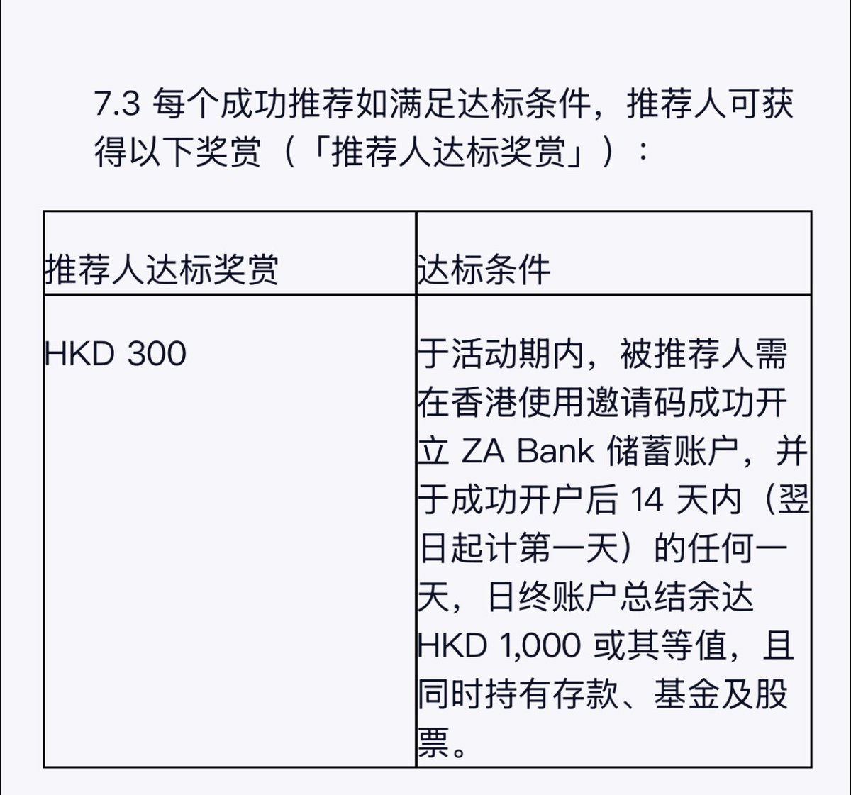 老马的工资没领到，这个月零花钱没了，这里来做一个小广告，赚点小零花钱，大家双赢。 众安银行拉新客户返佣300港币，我把其中的50%返还给你。  立即用我的专属邀请码[