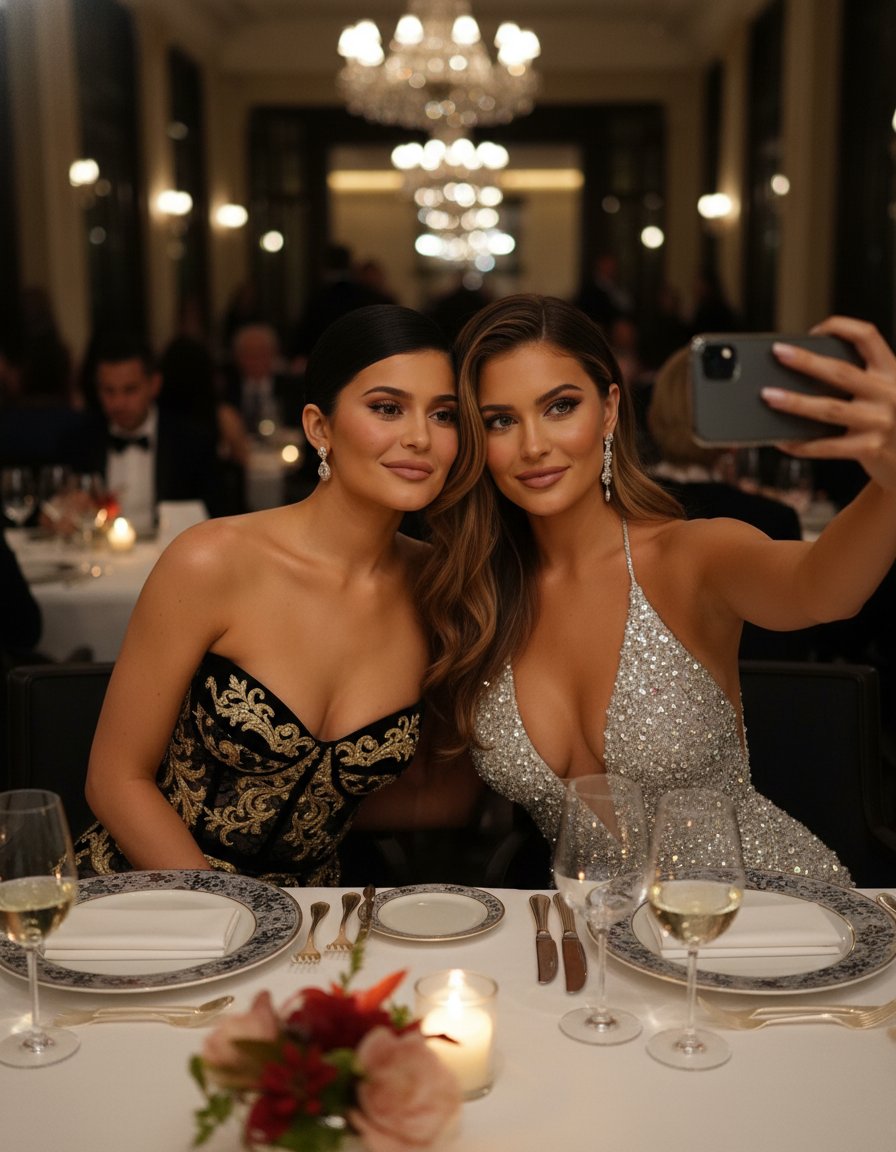 dinner with my darling <a href="/KylieJenner/">Kylie Jenner</a>