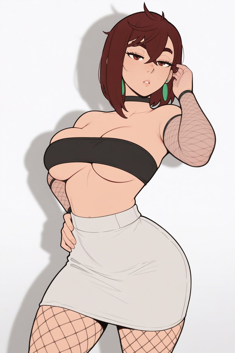 waifudiffus1on's tweet image. Momo Ayase sfw