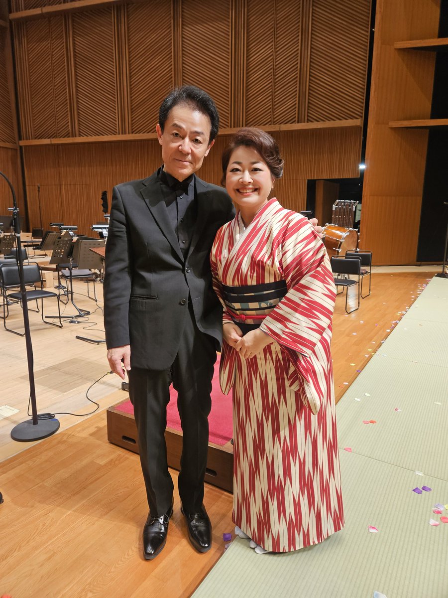 山響《蝶々夫人》終演🦋
沢山のお客様のあたたかい拍手に胸が熱くなりました✨✨

私にとって特別な《蝶々夫人》。
今回の舞台を皆様と造れて幸せでした。人生の宝物となる公演がまた一つ増えた事が嬉しいです😊✨

お客様、関係者の皆様に心からの感謝をしております🍀

2枚目は山響さんSNSより📷