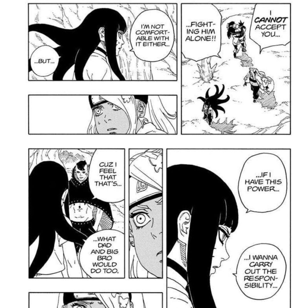 when himawari says she's not comfortable fighting alone, like this girl isn't that perfect when it comes to her fighting skills yet but that's the only option she has because she just wants everyone to be safe 🥲