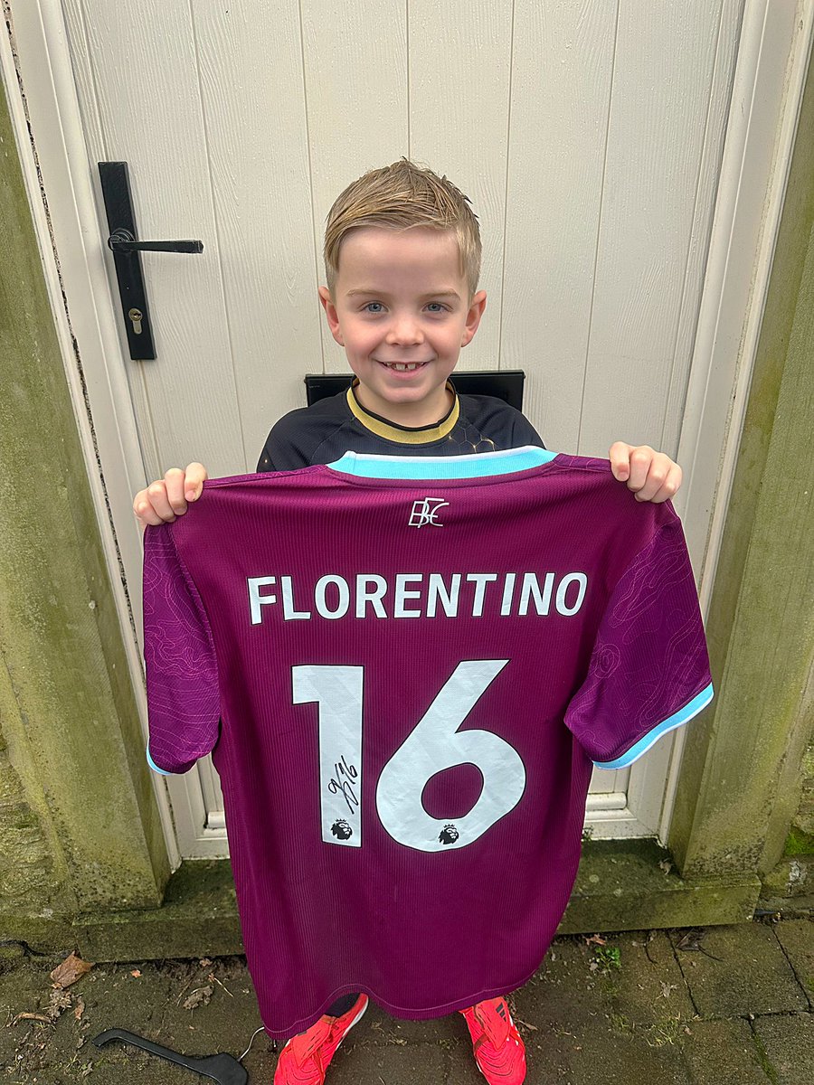 Happy lad 🫡❤️

<a href="/BurnleyOfficial/">Burnley FC</a> #Florentino #16