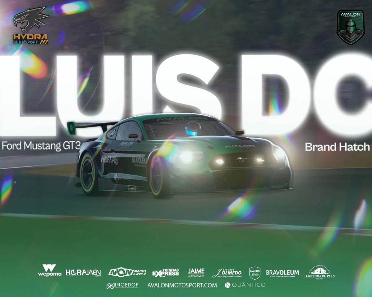 🏁 PREQUALY DAY 🏁 in <a href="/thegranturismo/">Gran Turismo</a> 

🎯 HYDRA NATIONS CUP 🎯

Arranca la prequaly de este nuevo campeonato!!

Nuestro joven Caballero, Luis Díaz , está listo y preparado a lomos de su #Ford #mustang de #GT3 en el trazado británico 🇬🇧 de Brands Hatch para sacar el máximo