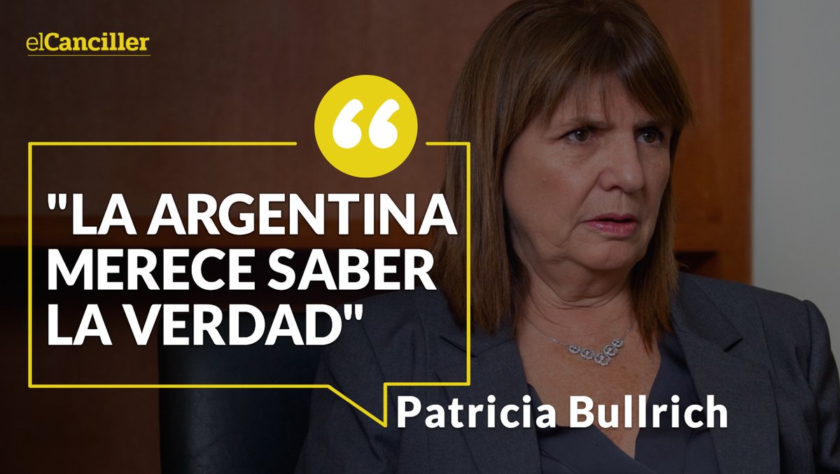 elcancillercom's tweet image. [POLÍTICA] Para Bullrich, "apenas Nisman intentó contar la verdad sobre el kirchnerismo" y "el Memorándum", el régimen iraní "lo condenó a muerte", y a "11 años de su asesinato", "faltan demasiadas respuestas": "Exfuncionarios kirchneristas hicieron más por encubrir".