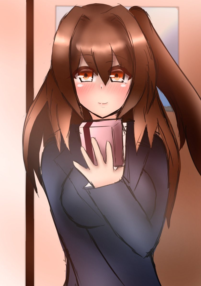 #過去絵と現在絵を比較してみようキャンペーン

同じうちの子ましろちゃんです。 