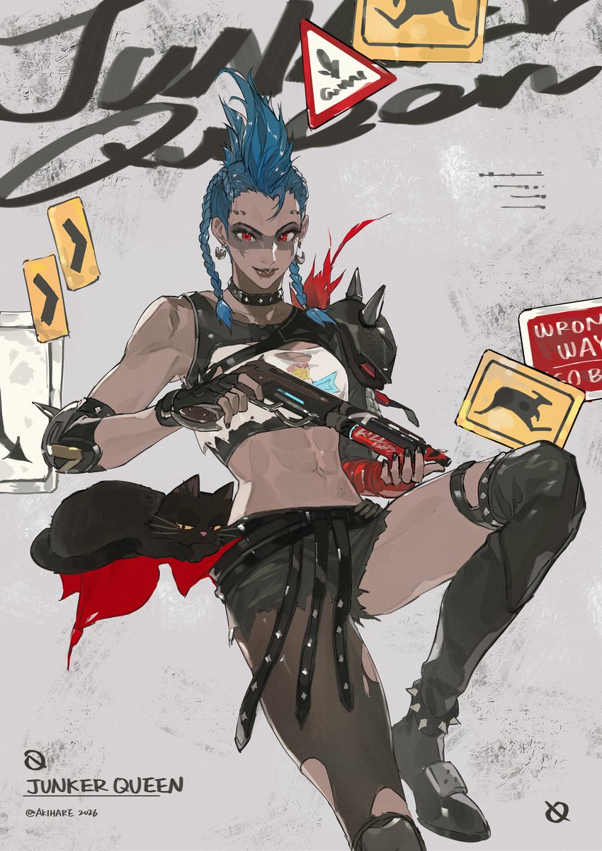 🦘𝑄𝑈𝐸𝐸𝑁

#overwatch #junkerqueen #fanart