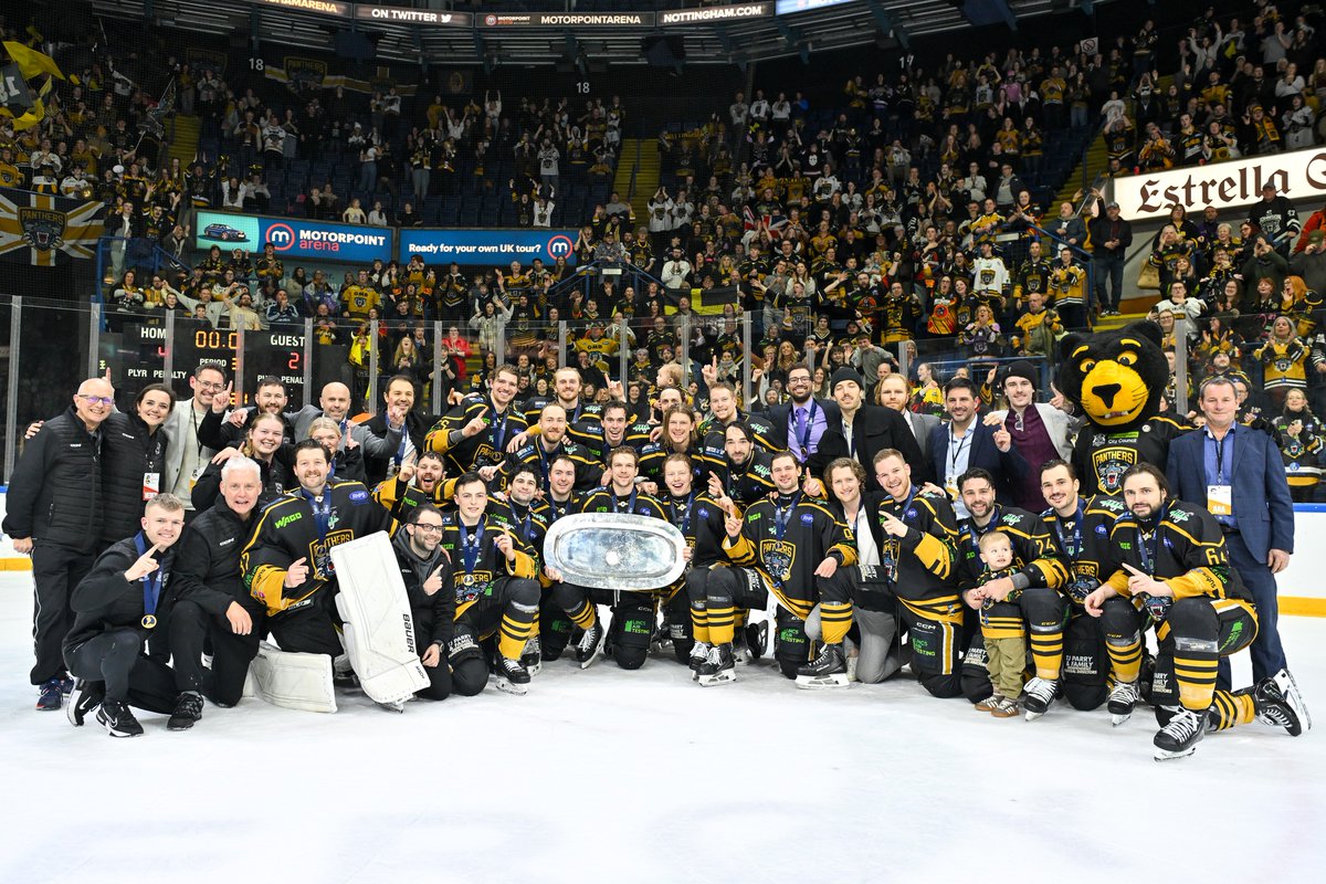 🏆 | 𝗖𝗢𝗡𝗚𝗥𝗔𝗧𝗨𝗟𝗔𝗧𝗜𝗢𝗡𝗦 𝗡𝗢𝗧𝗧𝗜𝗡𝗚𝗛𝗔𝗠

9HM would like to congratulate everyone associated with the <a href="/PanthersIHC/">Nottingham Panthers</a> following their <a href="/IIHFHockey/">IIHF</a> Continental Cup championship 🇬🇧

The win was Nottingham's 2nd success in the tournament, having previously won it in 2017