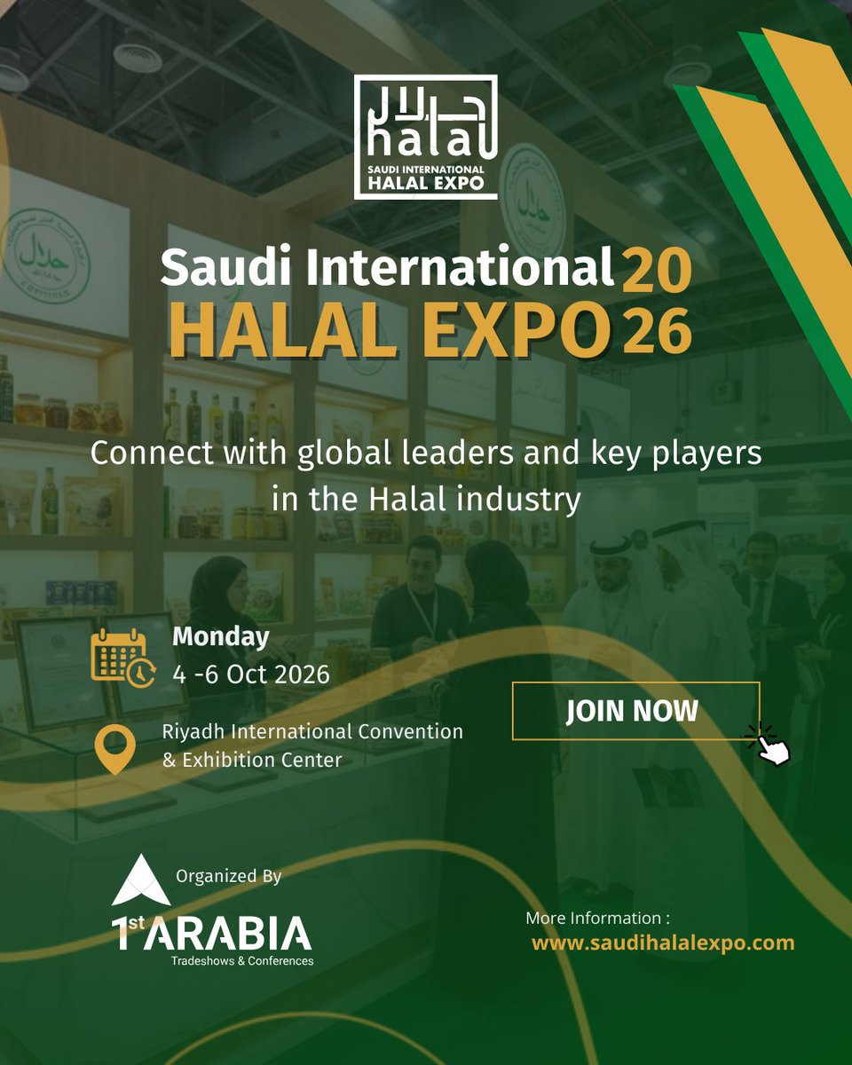 Saudi Halal Expo tweet media