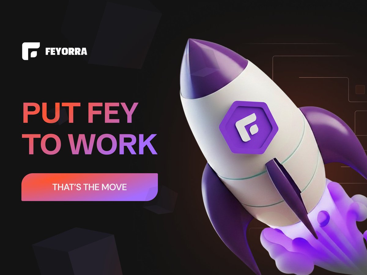 Got FEY just chilling? That's potential on ice.

👉 Plug it in and let the ecosystem do its thing.
