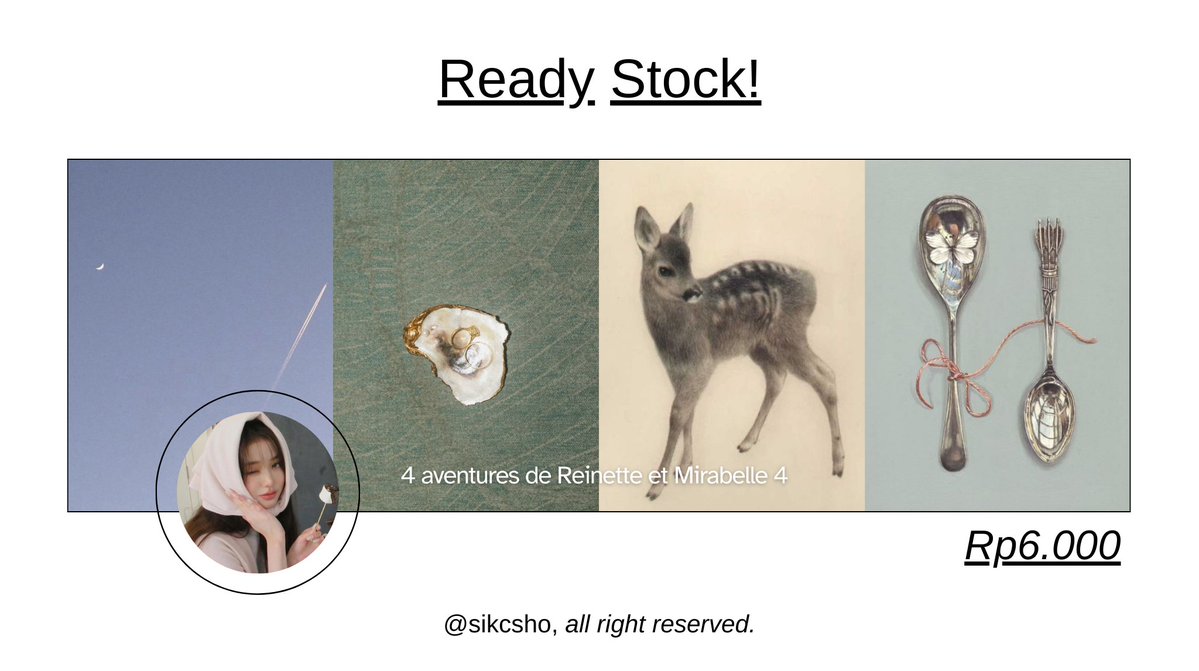 sikcsho's tweet image. #zonauang help repost, thanks!

hai, aku ada layout ready stock a-na, carmen, jiwoo, karina, wonyoung, yeri dan yunjin. harga 6k/each get ava jpng. 

💌jangan lupa @ after dm, @/studiec on tele.