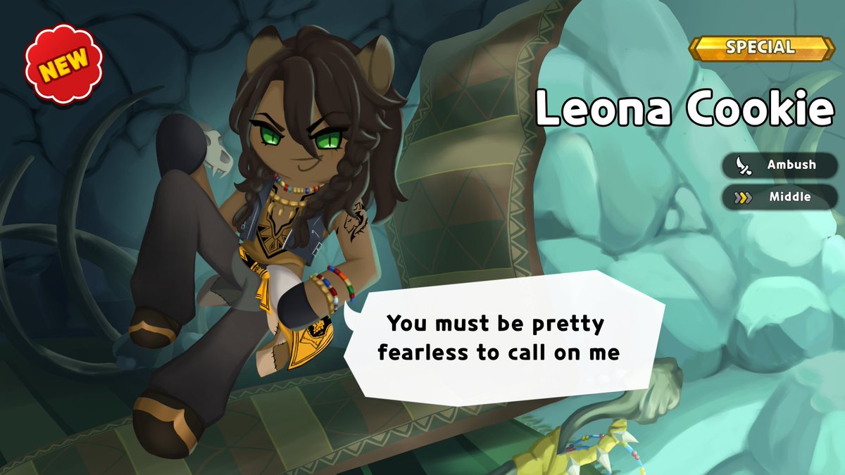 himari_2094's tweet image. [FAKE ANNOUNCEMENT!]
Leona Kingscholar has visited CookieRun Kingdom! 💛

Honestly, most of your life's decided for you from the moment you're born. There's no point in working hard. 🦁

#CookieRun #CookieRunKingdom #TwistedWonderland #Leonakingscholar