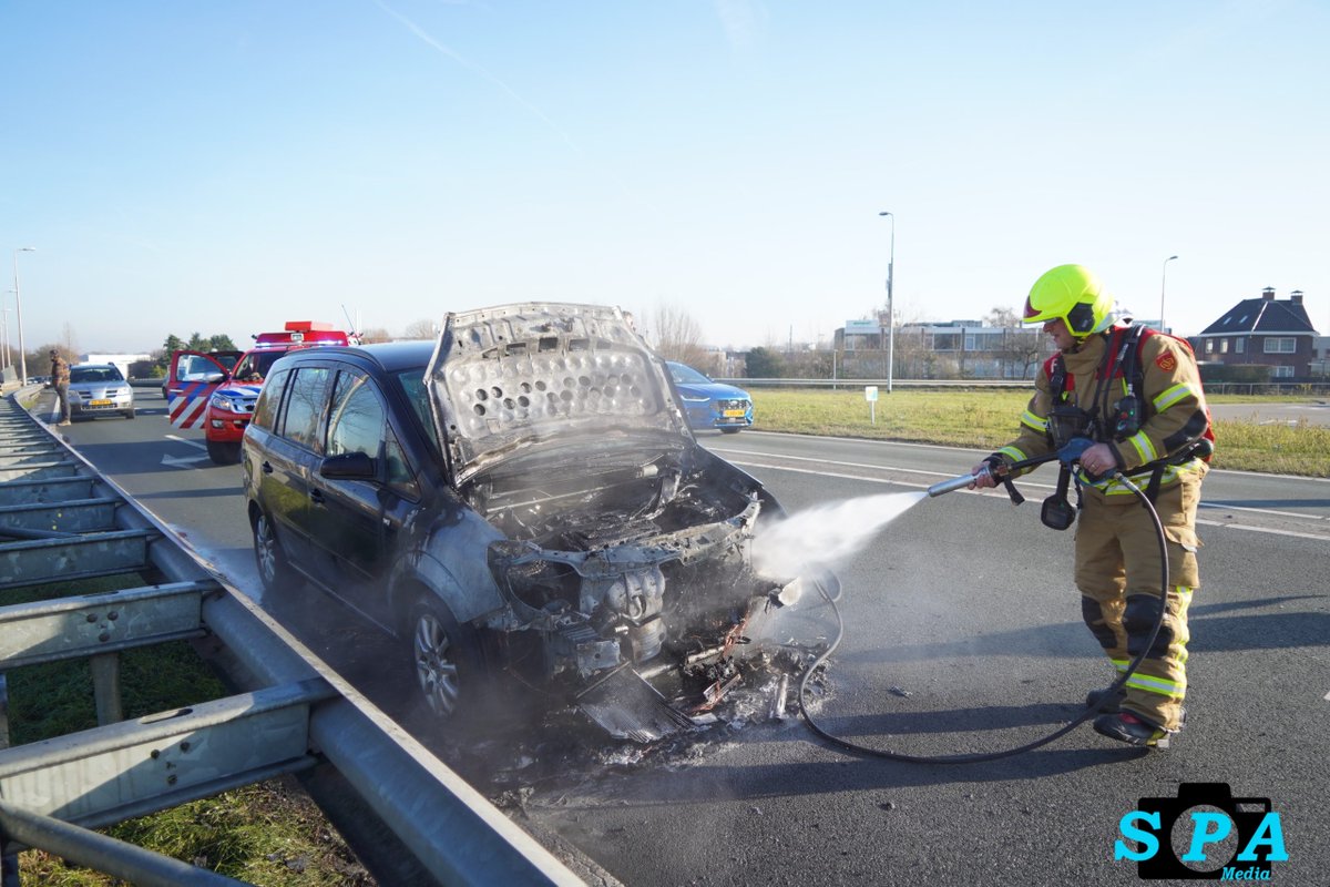 Autobrand N209 Bergschenhoek