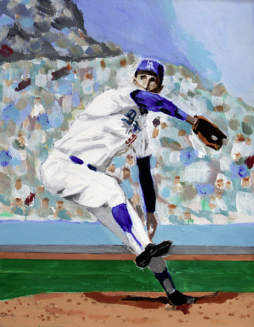 Jimfrombaseball's tweet image. "Sandy Koufax's elbow pain that began in 1964 had become unbearable, and the Dodgers team physician Dr. Robert Kerlan, diagnosed the problem as traumatic arthritis that would only get worse.
Koufax had tried a variety of remedies, including cortisone shots, ice buckets, Capsolin…