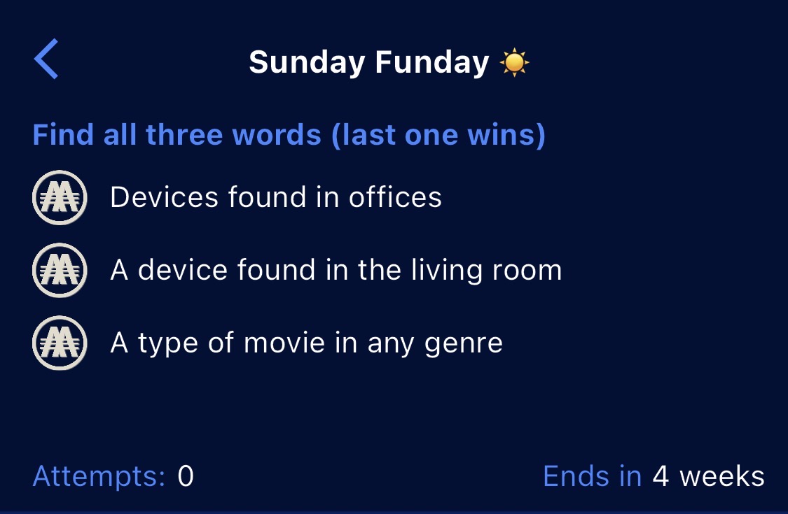 Can you figure it out?

Download the MezziCoin app now

#SundayFunday #WordGame