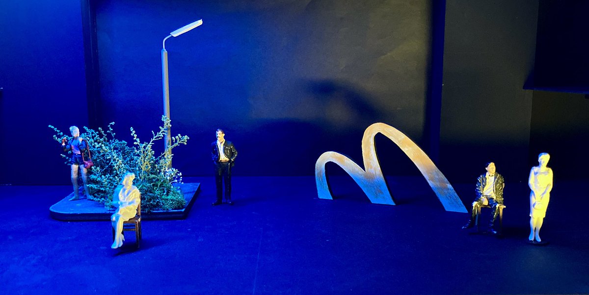 『賢治島探検記2026』
全公演終演致しました。ご来場頂きありがとうございました！
美術案出しの段階から楽しかった〜
紙の上ではなく空間でコラージュしていく感覚で。