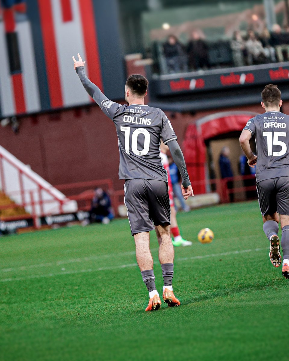 MKDonsFC's tweet image. Five #MKDons goals for Aaron Collins 🙌

#COYD