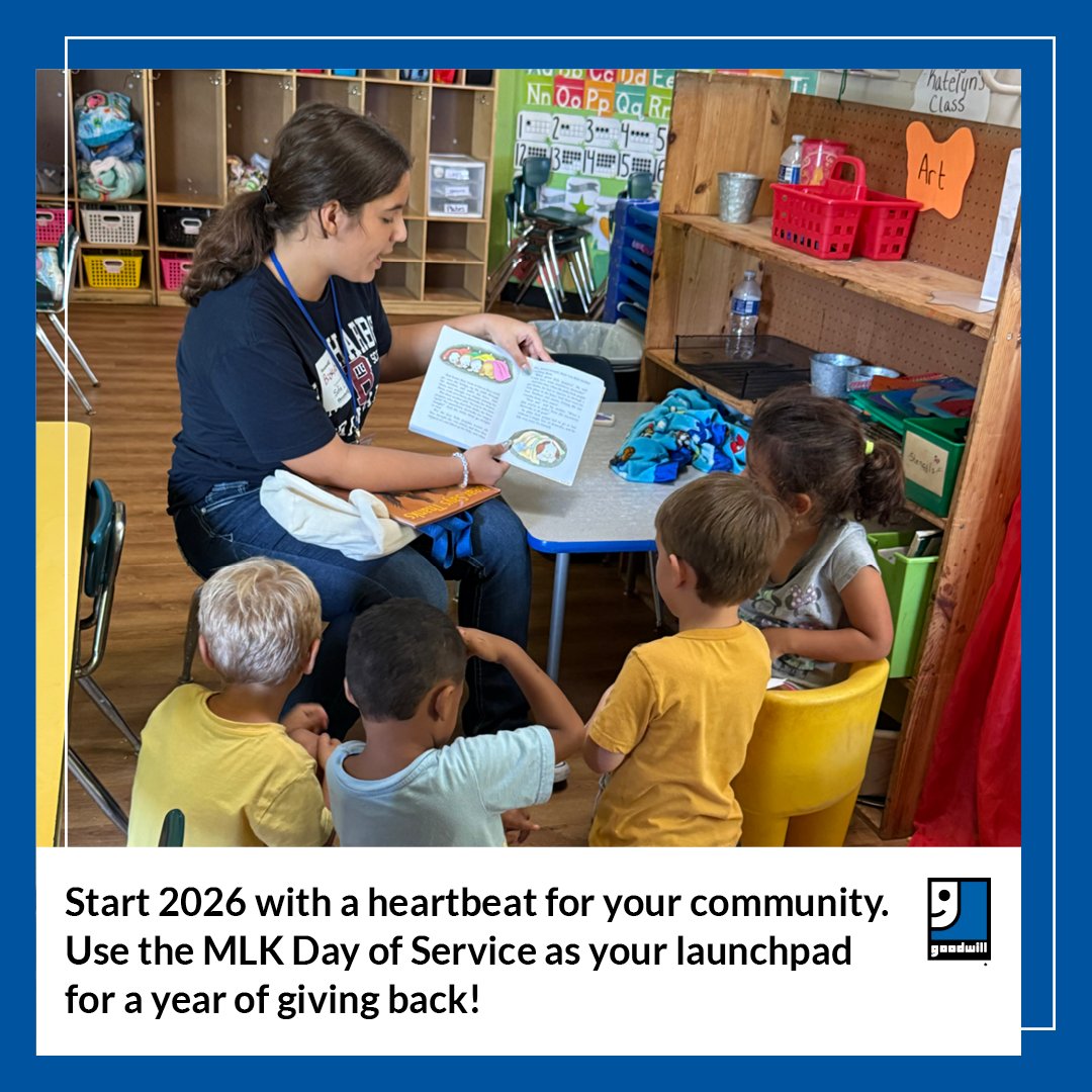 Dr. Martin Luther King Jr. famously led by example, defining his life’s work through his unwavering commitment to serving others. Celebrate Martin Luther King Jr. Day by signing up to volunteer. Click the link to find the opportunity that fits you. goodwill-suncoast.org/volunteer/