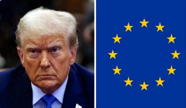 BREAKING: 🇺🇸🇪🇺 President Trump has reportedly approved a bill slapping a 500% tariff on the EU over its continued purchase of Russian oil.
#BreakingNews #trump #eu #russianukraine #tarrif #uspolitics