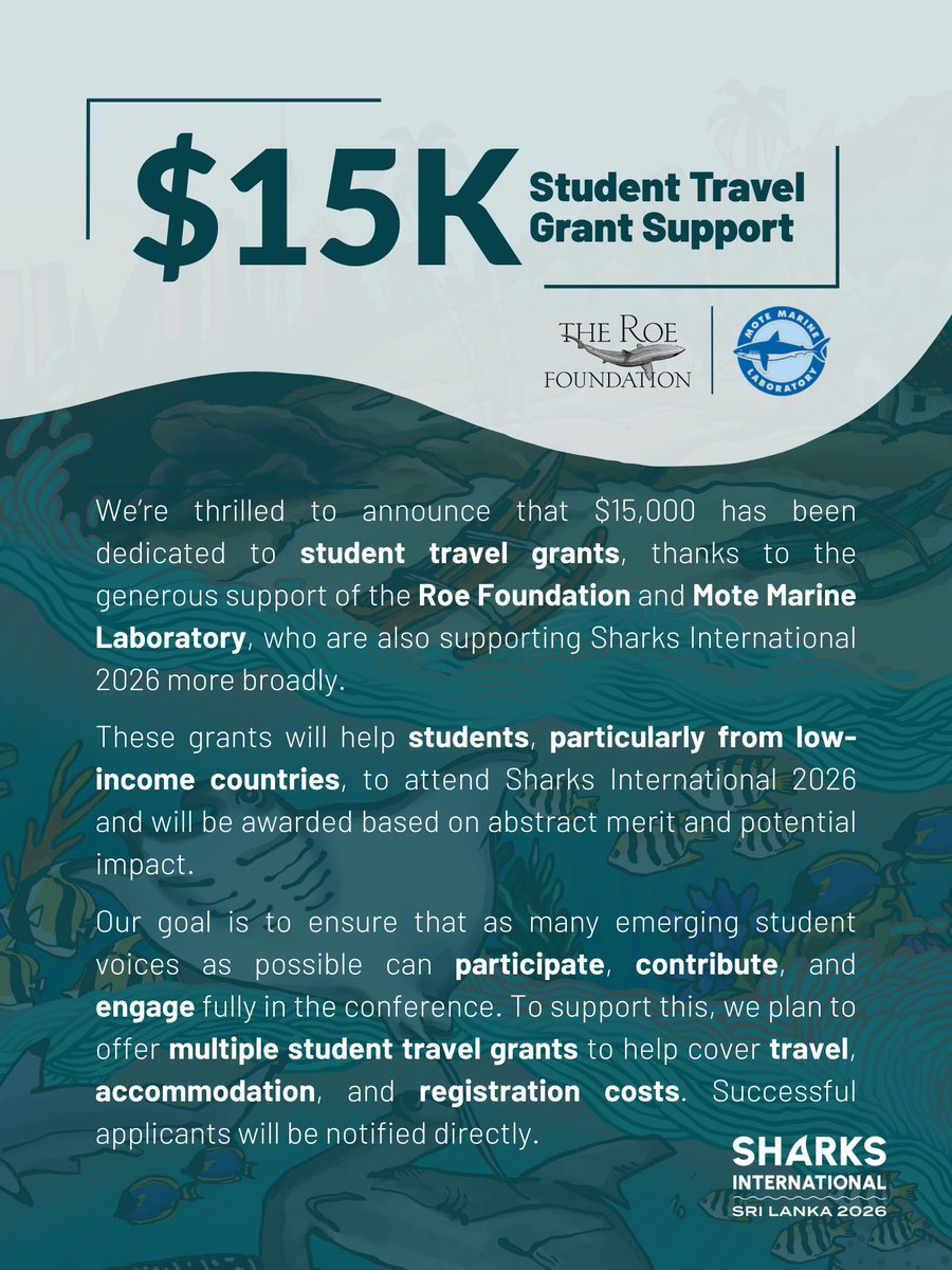 Sharks International 2026 tweet media