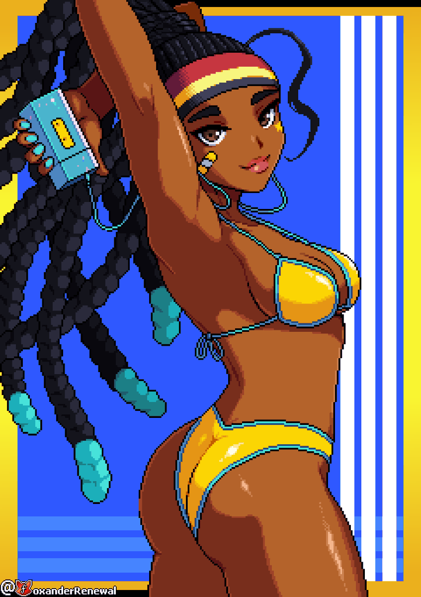 FoxanderRenewal's tweet image. Kimberly work for @/RenGod05 

#StreetFighter #SF6