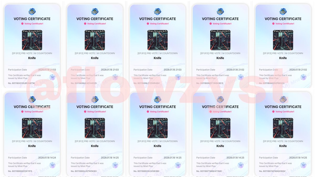 flowie! mnet vote tweet media