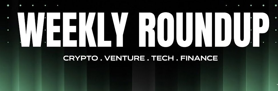thedailyblock's tweet photo. Weekly CRYPTO · VENTURE · TECH · FINANCE Recap🧵

From Bitcoin treasuries to stablecoin wars, CBDCs, IPO rumors & regulation chaos here’s what mattered this week 👇