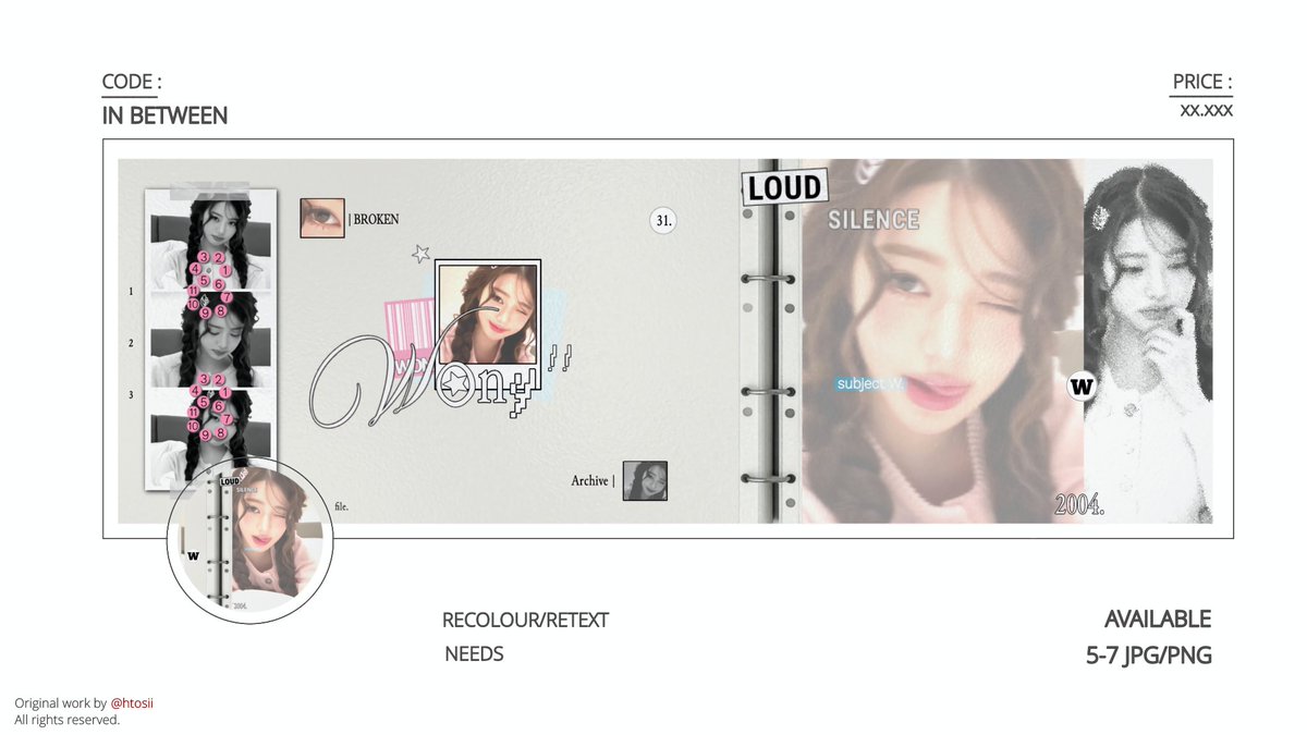 htosii's tweet image. Help RT appreciated!

Rin balik lagi bawa 1 catalogue layout — In Between.
Archive-style, sentuhan depth &amp;amp; layering
(2D–3D look).

Feel free buat kasih pendapat soal layout &amp;amp; overall feel-nya.
Kalau ada yang perlu dibenerin, DM aja yaa.

Sekalian ayo mutualan ☝

#zonauang