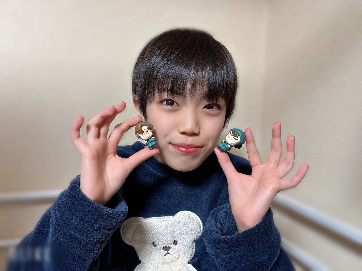 ray_inomata's tweet image. こんばんは😊
忍たまのガチャガチャで
伊作先輩と中在家先輩が出ました！
めちゃめちゃかわいい🤩🌙✨