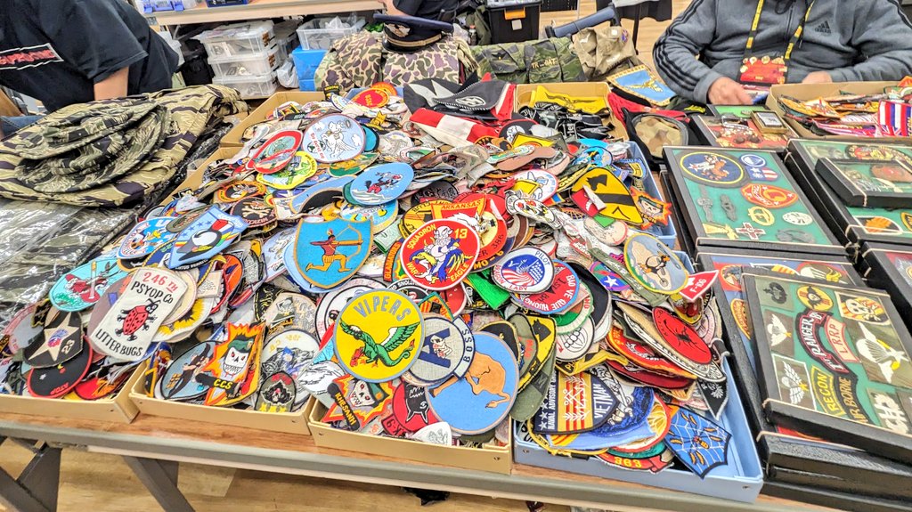 これは楽しみですよ〜🎵 これだけのミリタリーパッチ(ワッペン)は普段